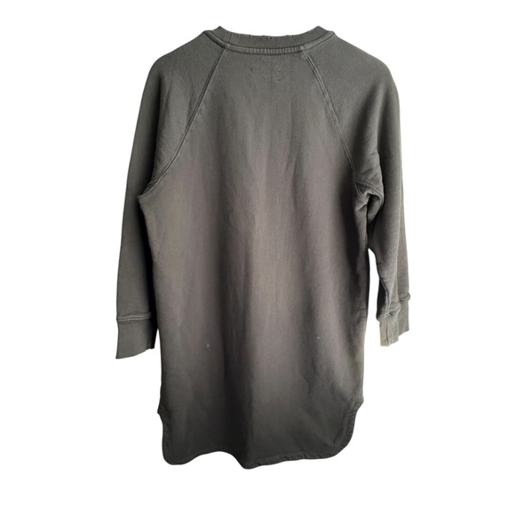 Zadig & Voltaire Women's Diaz Peace & Love Black Cotton Dress Size Large - Picture 6 of 9